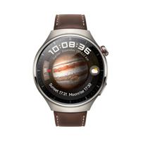 Huawei Watch 4 Pro | Dark Brown Leather Strap | Smart Watch | HUW-WATCH4PRO-BROWN-LEATHER - thumbnail