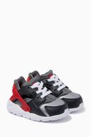 Huarache Run Sneakers in Leather & Mesh - thumbnail