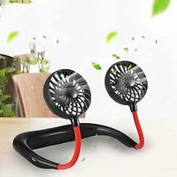 Neck Fan Portable Face Fan Personal USB Hands-Free Mini Wearable Sports Handheld Cooling Small New Fans Around Your Neck for Travel Office Room Household Outdoor Sports Lightinthebox - thumbnail