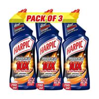 Harpic Original Toilet Cleaner Liquid 10 x Power Plus 3 x 750 ml