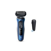 Braun Wet and Dry Electric Shaver | Series 6 | SHAVER60-B1000S | Blue Color