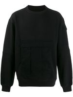 Maharishi cargo pocket sweatshirt - Black - thumbnail