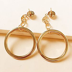 Women's Stud Earrings Drop Earrings Hoop Earrings Geometrical Holiday Fashion Wedding Stylish Luxury Punk Trendy Earrings Jewelry Gold For Christmas Wedding Halloween Gift Date 1 Pair miniinthebox