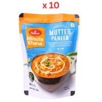 Haldirams Minute Khana Curry Mutter Paneer 300gm - Pack Of 10