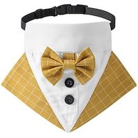 New Plaid Suit Triangle Scarf Handsome Lipstick Wedding Formal Print Lightinthebox - thumbnail