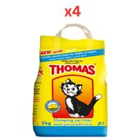 Thomas Cat Litter 5Kg (Pack of 4)