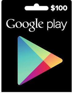 USA Google Play Cards - $100