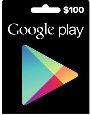 USA Google Play Cards - $100