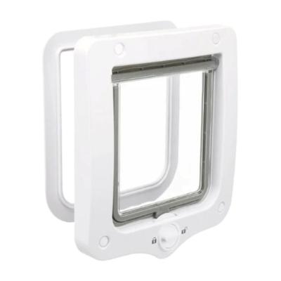 Trixie 2 Way Flap Door For Cats - White 20X22cm