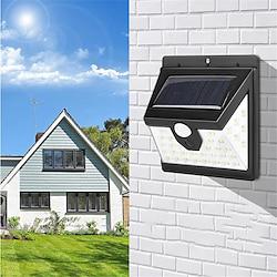 Solar Outdoor Wall Light 40LED IP65 Waterproof Sports Outdoor Wall Light Courtyard Garage Lighting Outdoor Garden 1PC Lightinthebox