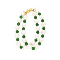 Emerald Pearl Bracelet (JPAPR-19-168) Emerald Pearl Bracelet (JPAPR-19-168)