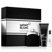 Mont Blanc Legend (M) Set Edt 100Ml + Edt 7.5Ml + Sg 100Ml (New Pack)