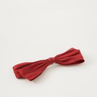 Bow Accented Barrette Hair Clip