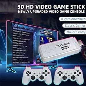 POWKIDDY Y6 Portable Video Game Players HD Retro Handheld Game Controllers TV Console Gaming Stick PS Emulator Lightinthebox