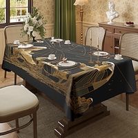 Nativity of Jesus Christmas Tablecloth Rectangular, Waterproof and Oil-proof Table Cloth, Winter Christmas Decor Table Cover for Dining, Patry, Family Lightinthebox - thumbnail