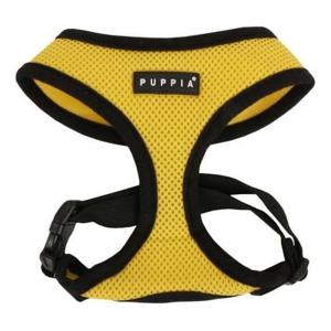 Puppia Soft Harness Yellow L Neck 14.5' Chest 20-29-Inch