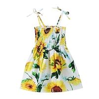 Summer Girl Floral Camisole Dress, Children's Printed Dress, Baby Dress Lightinthebox