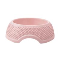 Pets Club Heart Pattern Single Bowl Pink 98ml - 18.8X6Cm - thumbnail