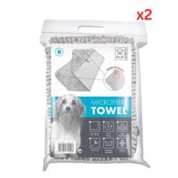 M-PETS Microfibre Towel Medium (Pack of 2)