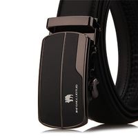 Business Genuine Cowhide Leather Belt Automatic Belt