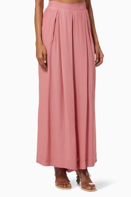 Wide Leg Pants in Sustainable Rayon Wide Leg Pants in Sustainable Rayon