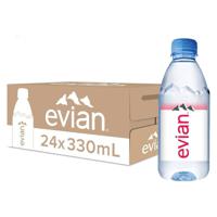 Evian Natural Mineral Water 330ml x 24 (3 Boxes), Get Free Evian (1.5Ltr x 6)