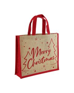 North Pole Jute Bag with Handle 32772