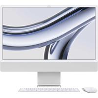 Apple iMac 24-inch (2023) - M3 with 8-Core CPU, 8GB RAM, 256GB SSD, 8-Core GPU, English Keyboard, Silver, MQR93 - thumbnail
