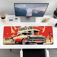 Landscape Mouse Pad, Extra Large Professional Mouse Pad Non-Slip Stitched Edges Computer Desk Mat miniinthebox - thumbnail
