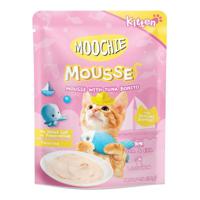 Moochie Kitten Mousse with Tuna Bonito 70g Pouch - thumbnail