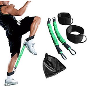 Exercise Resistance Bands 4 pcs Sports Mixed Material Fitness Workout Protector Lightweight Resistance Training For Leg Lightinthebox