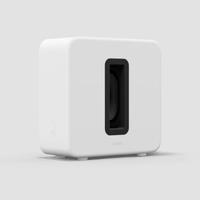 Pre-Order Sonos Sub Gen 4 Wireless Subwoofer with Deep Bass and Slim Design - White (SUBG4UK1)