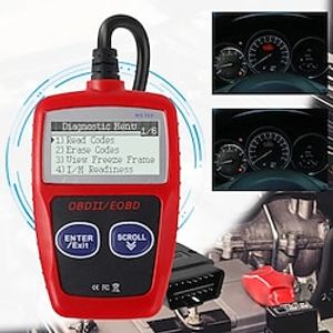 Car Fault Code Reader IM Readiness Accurate Engine Diagnostic Scanner OBD2 Scanner Read And Erase Fault Code View Freeze Data CAN Diagnostic Tool Lightinthebox