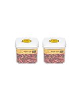 Homesmiths Pop-up 850ML Square Food Container Set of 2