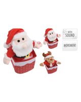 Homesmiths Christmas Figure in Chimney Assorted 1 Piece - thumbnail