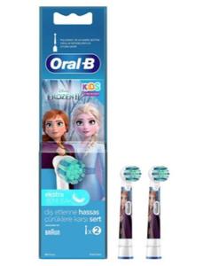 Braun Oral-B EB10S-2 F - Kids Brush Heads Frozen, Extra Soft, Gentle On Gums & Tough On Cavities