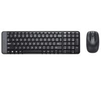 Logitech MK220 Wireless Keyboard With Mouse - Black