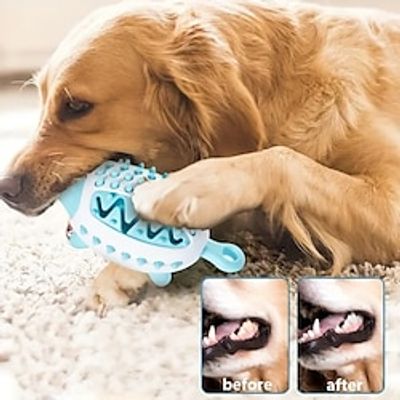 Puppy Teeth Grinding Puzzle Toy Dog Treat Dispensing Toy TPR Material Safe Hedgehog Shape Slow Feeding Chew Toy For Dog Lightinthebox