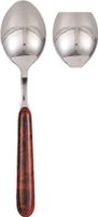 Winsor Stainless Steel Dessert Spoon Walnut Handle,Silver, WR28602DSW