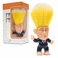 sokoli - original donald trump shaving brush doll – funny gag gifts for men – synthetic bristles – shave with president trump - great huge gift – mega novelty Lightinthebox - thumbnail