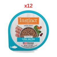 Instinct Minced Tuna Recipe Wet Cat Food 12X99G