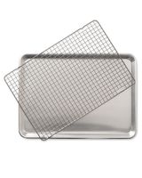 Nordic 2 Piece Set Half Sheet With Grid Nordic 2 Piece Set Half Sheet With Grid