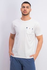 Mens Chest Pocket T-Shirt  White