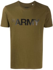 Yves Salomon Army Army print T-shirt - Green