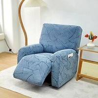Jacquard Recliner Slipcovers Lazyboy Covers Couch Chair Cover 4-Pcs Set, Non Slip Reclining with Storage Pockets Furniture Protector for Living Room Lightinthebox