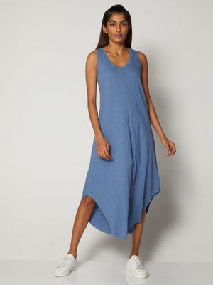 U-Neck Sleeveless Midi Dress U-Neck Sleeveless Midi Dress