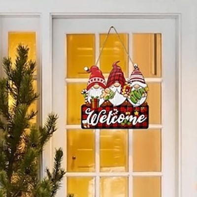 Santa Claus Doorplate Hanging Christmas Living Room Wall Decoration Wooden Hanging Sign Dwarf Party Welcome Door Hanging Woodblock Print Door Sign 1pc Lightinthebox Santa Claus Doorplate Hanging Christmas Living Room Wall Decoration Wooden Hanging Sign Dwarf Party Welcome Door Hanging Woodblock Print Door Sign 1pc Lightinthebox
