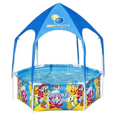 Bestway Steel Pro UV Careful Splash-In-Shade Play Pool 183X51Cm - 5618T
