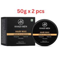 Khadi Men Hair Wax 50g (Pack Of 2)