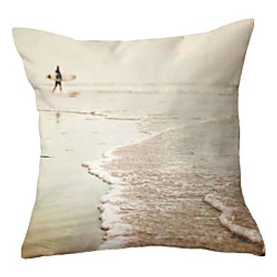 Double Side Cushion Cover 1PC Soft Decorative Square  Pillowcase for Sofa bedroom Car Chair Superior Quality Outdoor Cushion Patio Throw Pillow Covers for Garden Farmhouse Bench Couch miniinthebox